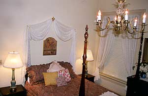 One of the three largest guest rooms at the Terry House B&B in New Castle, Delaware